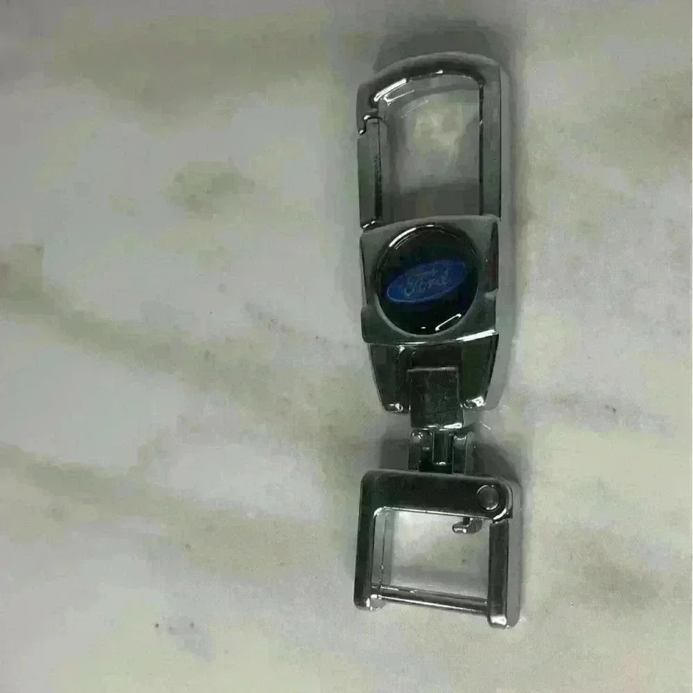 Ford Keychain Silver